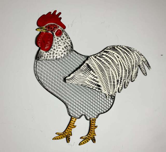 Rooster Metal Wall Art - image 1