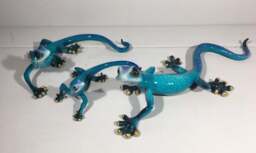 Blue Gecko Wall Decor - Small - thumbnail 2