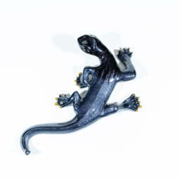 Brushed Black Gecko - AluminArk Collection - 3 Sizes - thumbnail 1