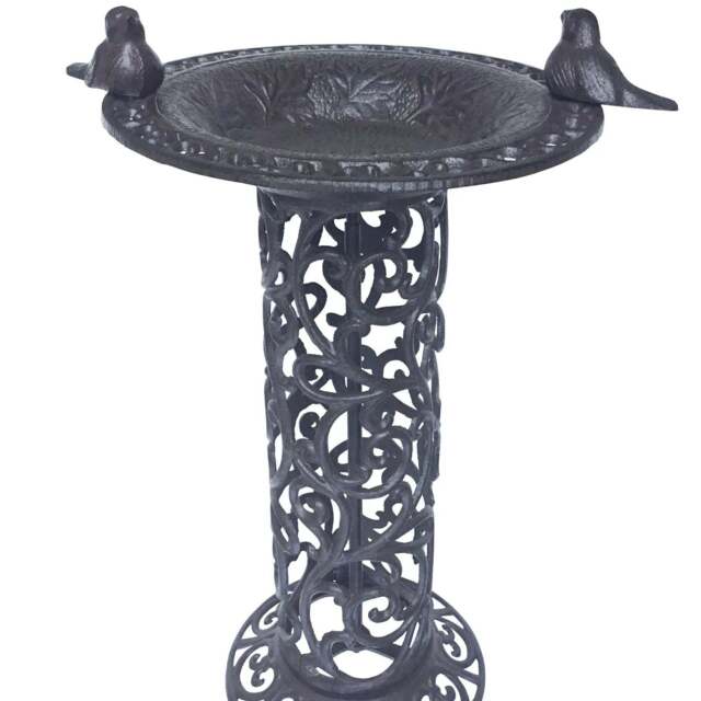 Bird Bath - Decorative Base Pedestal Bird Feeder - image 1
