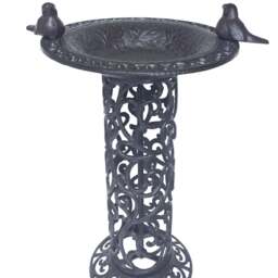Bird Bath - Decorative Base Pedestal Bird Feeder - thumbnail 1