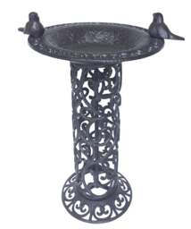 Bird Bath - Decorative Base Pedestal Bird Feeder - thumbnail 3