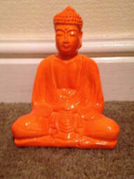 Orange Buddha (15cm) - thumbnail 2