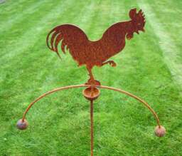 Cockerel Garden Rocker - thumbnail 2