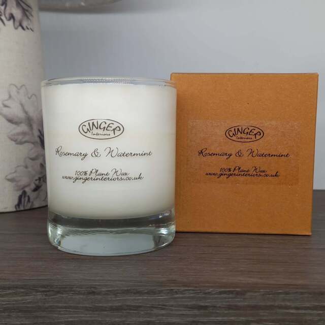 Scented Candle 30cl - Fresh - Rosemary & Watermint - image 1