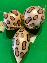 Leopard Animal Print Baubles - Onion - thumbnail 1