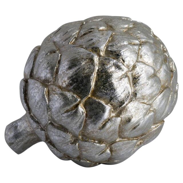 Silver Decorative Artichoke - image 1