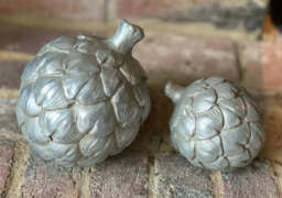Silver Decorative Artichoke - thumbnail 3