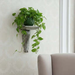 Antique Silver Plinth - Small Silver Wall Plinth - thumbnail 2