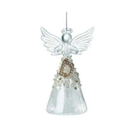 Alphabet Glass Angels - Hanging Decorations - thumbnail 4