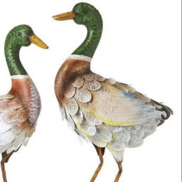 Standing Metal  Duck