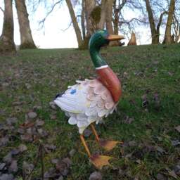 Standing Metal  Duck - thumbnail 2