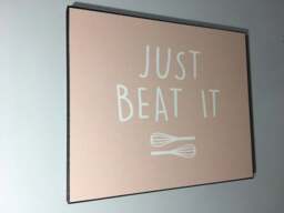 Just Beat it - Wall Plaque #GBBO