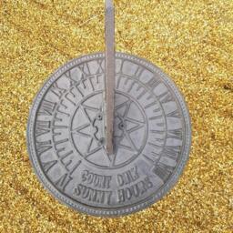 Traditional Cast Iron Garden Sundial – Rustic Outdoor Garden Ornament - DS - thumbnail 6