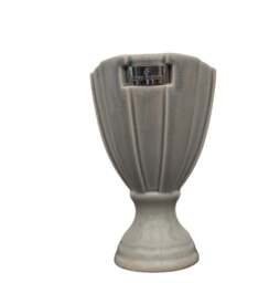 Rosalin Calm Green Pedestal Vase - thumbnail 1