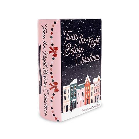 Ceramic Large Book Vase, Twas the Night Before Christmas