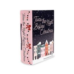 Ceramic Large Book Vase, Twas the Night Before Christmas