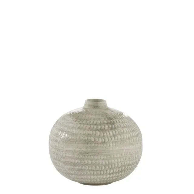 Cassandra decoration vase H15.5 cm. dark grey - image 1