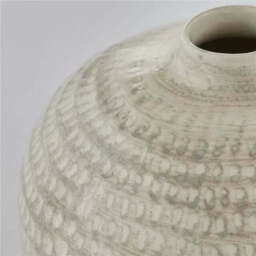 Cassandra decoration vase H15.5 cm. dark grey - thumbnail 2