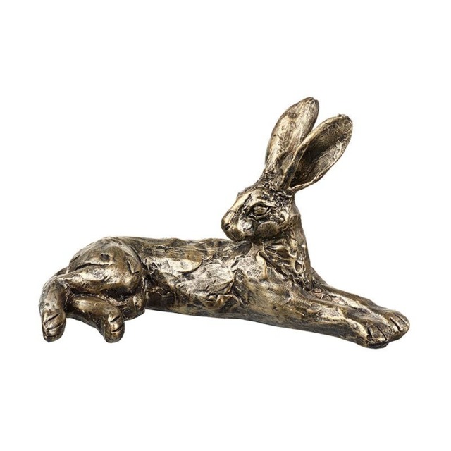 Lounging Hare Resin Ornament – Heaven Sends