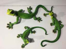 Green Gecko Wall Decor - Large - thumbnail 2