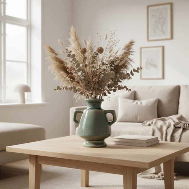 Rosia Decorative Urn Vase Lily Green - image 1