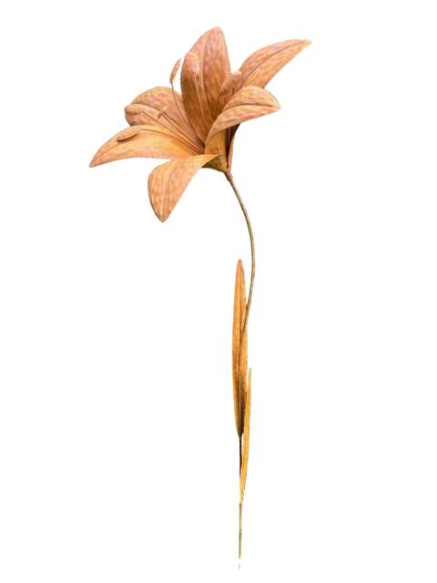 Lily metal garden flower 125cm - image 1