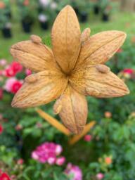 Lily metal garden flower 125cm - thumbnail 6