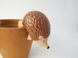 Hedgehog Pot Planter Pair - thumbnail 3