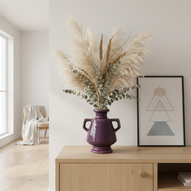 Rosia Decorative Urn Vase Grape - image 1