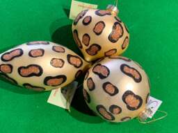 Leopard Animal Print Baubles - thumbnail 2