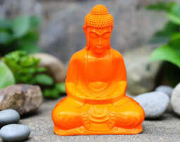 Orange Buddha 30cm - thumbnail 2