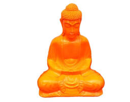 Orange Buddha 30cm