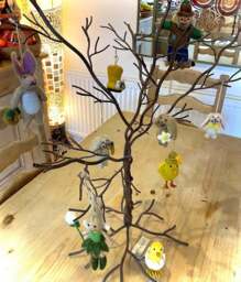 Hanging Easter Decoration - Stitches the Scarecrow - Felt So Good - thumbnail 4