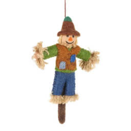 Hanging Easter Decoration - Stitches the Scarecrow - Felt So Good - thumbnail 1