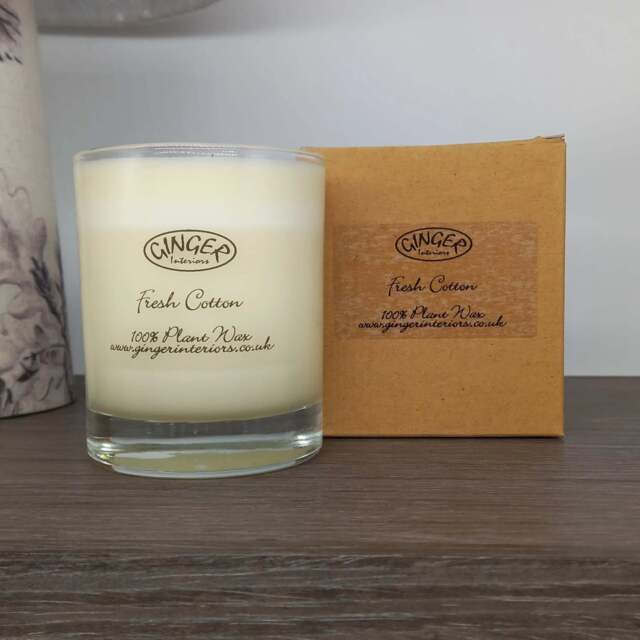 Scented Candle 30cl - Fresh - Fresh Cotton - image 1