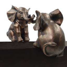 Elephants Playing - thumbnail 2
