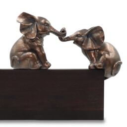 Elephants Playing - thumbnail 1