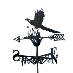 Pheasant Weathervane - UK Made Solid Steel