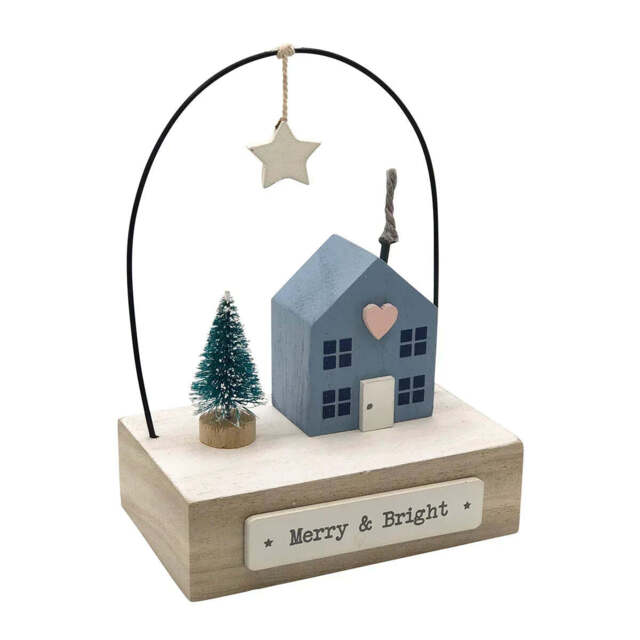 Festive Gift - Merry & Bright - House Plinth - image 1