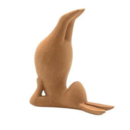 Yoga Bunny Rabbit Shoulder Stand - White or Terracotta - thumbnail 1