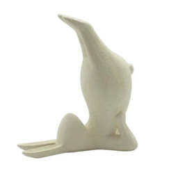 Yoga Bunny Rabbit Shoulder Stand - White or Terracotta - thumbnail 2