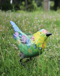 Blue and Green Chicken - Garden Bird - thumbnail 2