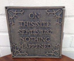 Cast Iron Sign - On this Site... - thumbnail 2