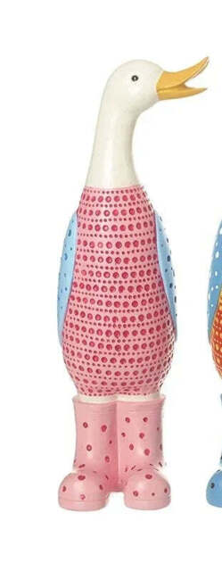 Standing Ducks In Boots - Pink - Medium