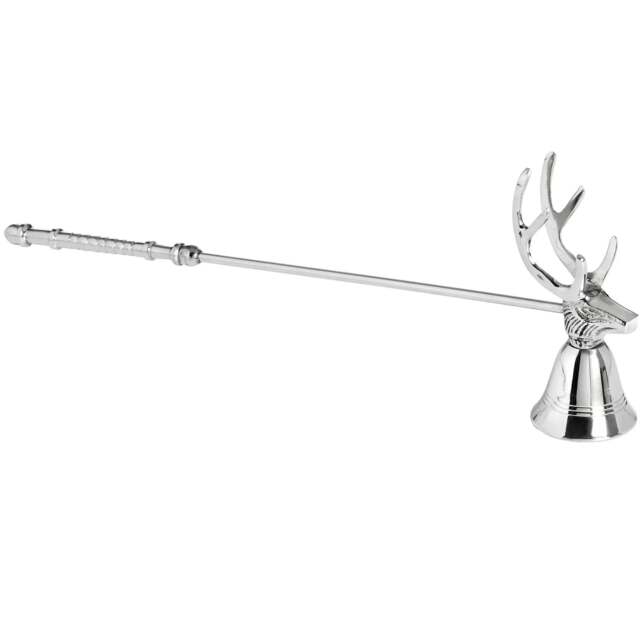Stag Candle Snuffer In Polished Nickel - image 1