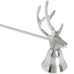 Stag Candle Snuffer In Polished Nickel - thumbnail 2
