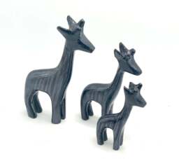 Brushed Black Giraffe Large - AluminArk Collection - thumbnail 3