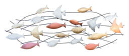 Metallic Fish Metal Wall Art - DS - thumbnail 2