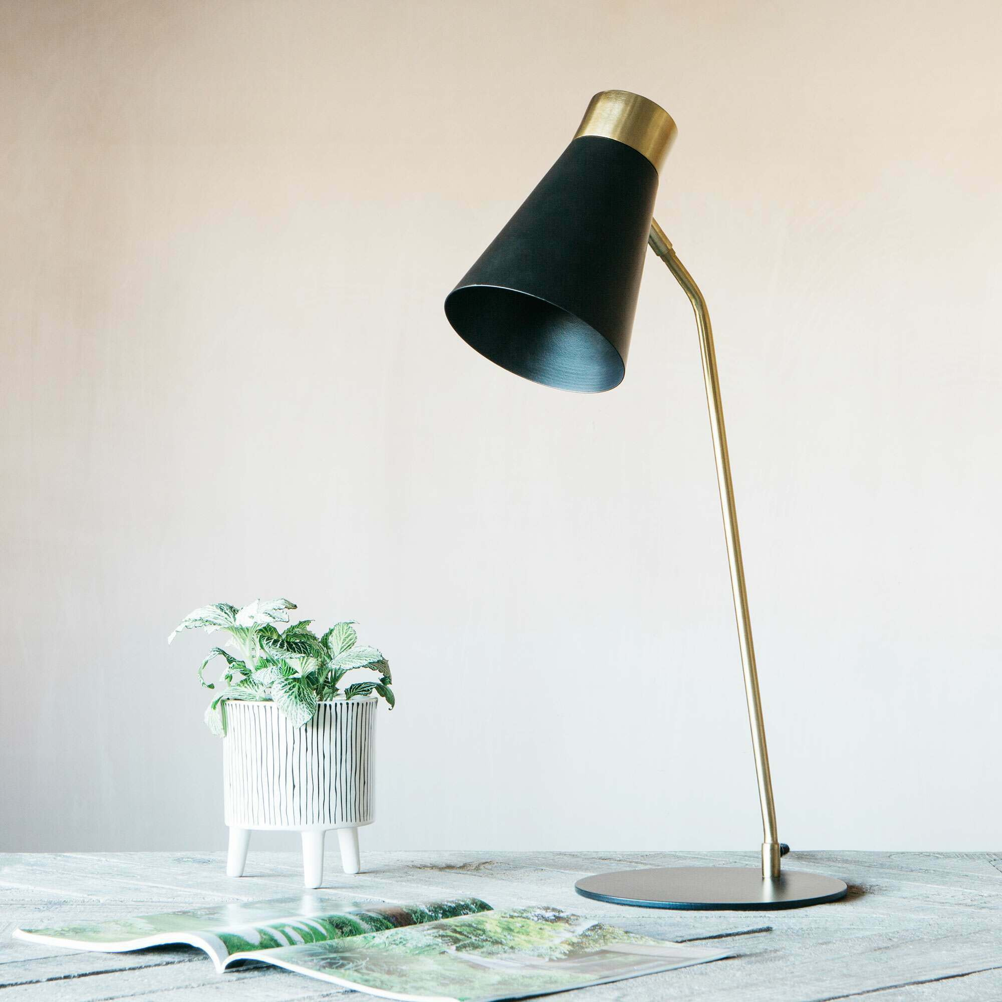 Graham and Green Chase Black Table Lamp - image 1